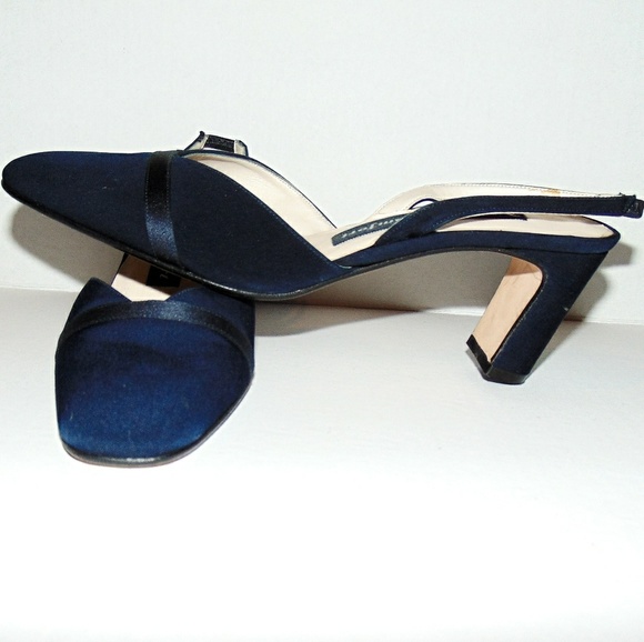 Nina comfort Shoes - Navy high heel sandal shoes